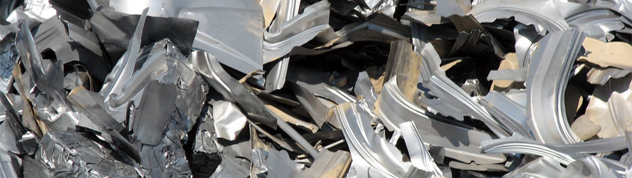 vuilnisbelt met aluminium